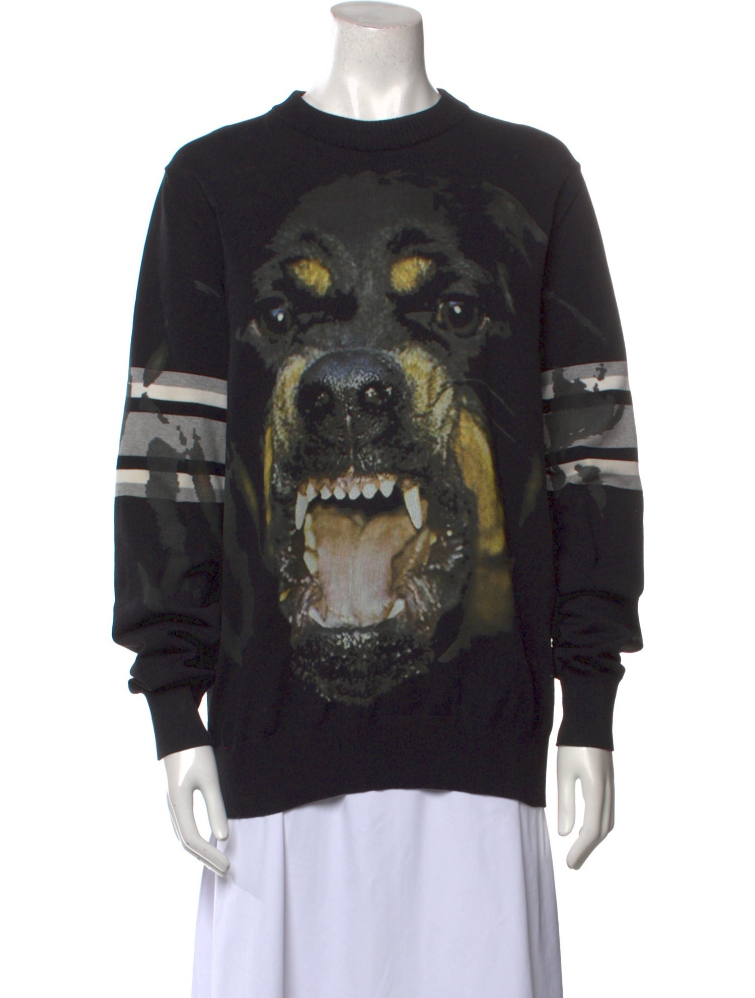 Givenchy Graphic Print Crew Neck Sweatshirt