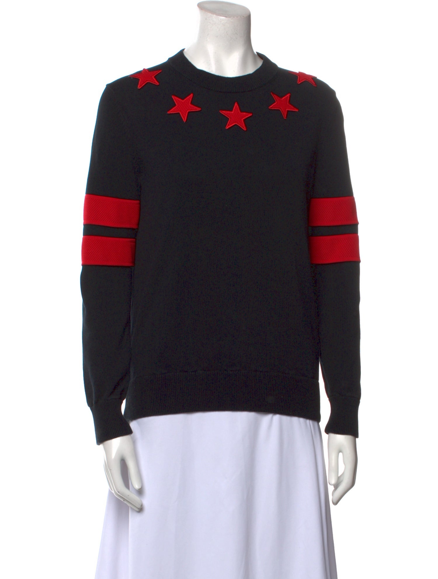 Givenchy Graphic Print Crew Neck Sweatshirt