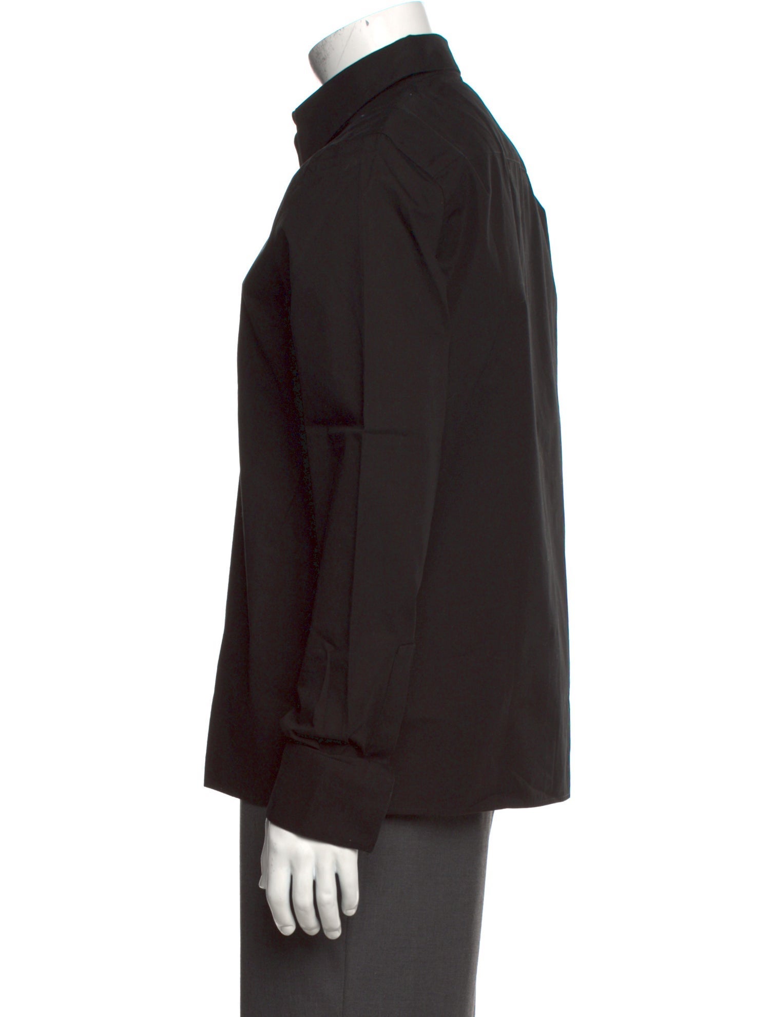 Givenchy Collar Long Sleeve Polo Shirt