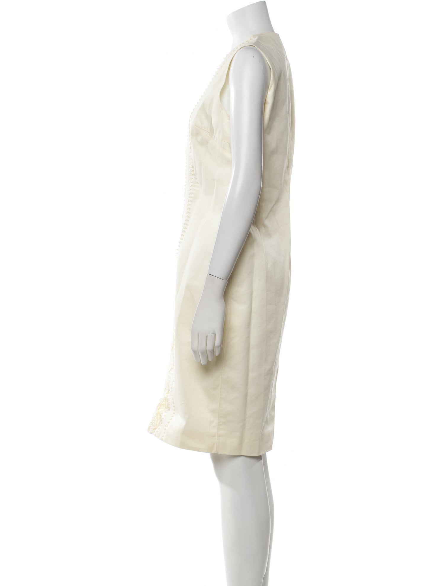 Givenchy Crew Neck Knee-Length Dress