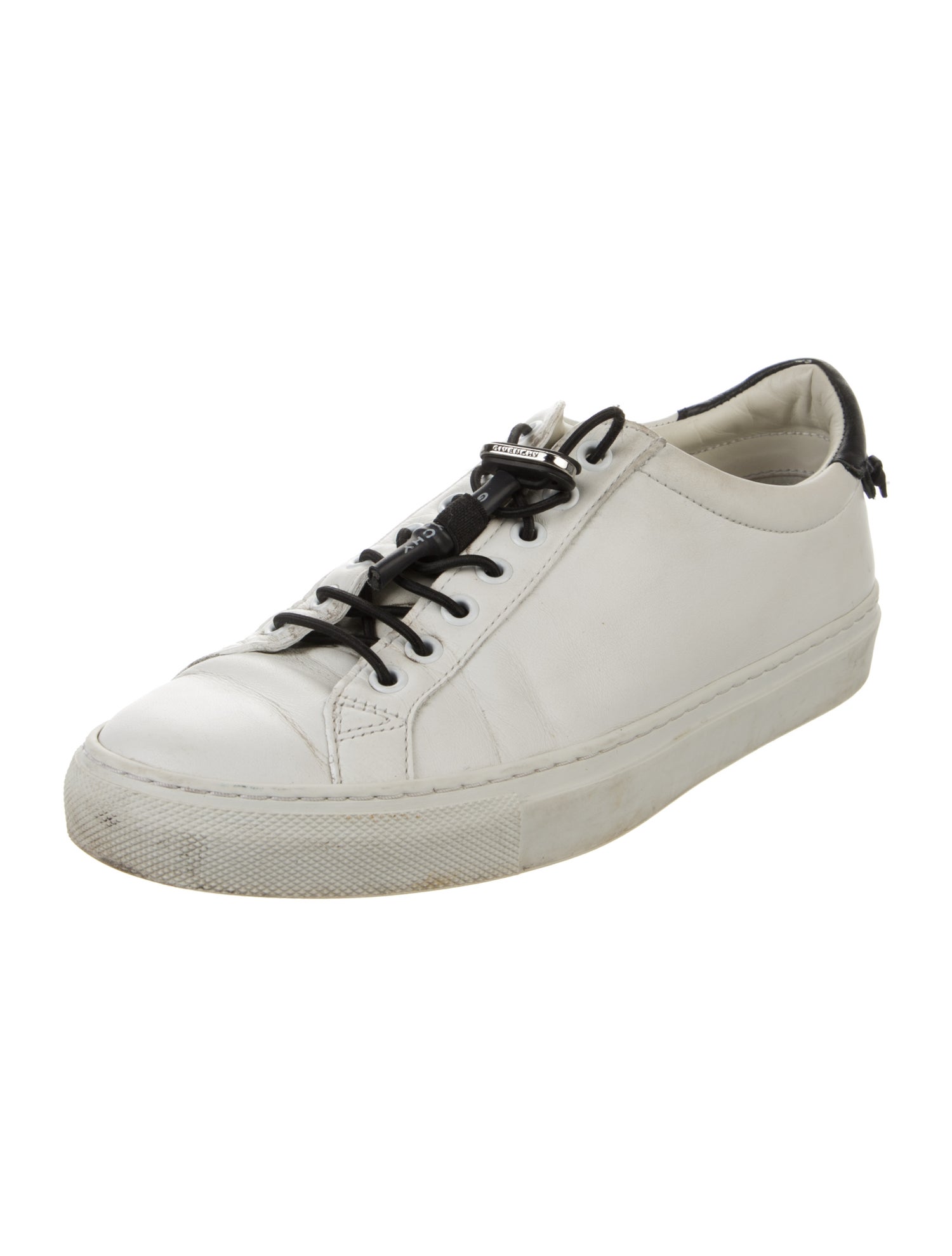 Givenchy Leather Colorblock Pattern Sneakers