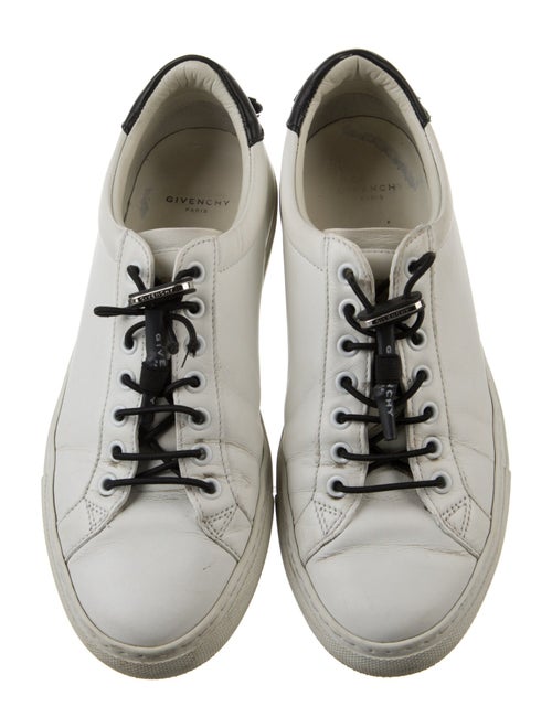Givenchy Leather Colorblock Pattern Sneakers