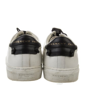 Givenchy Leather Colorblock Pattern Sneakers