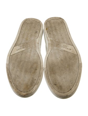 Givenchy Leather Colorblock Pattern Sneakers