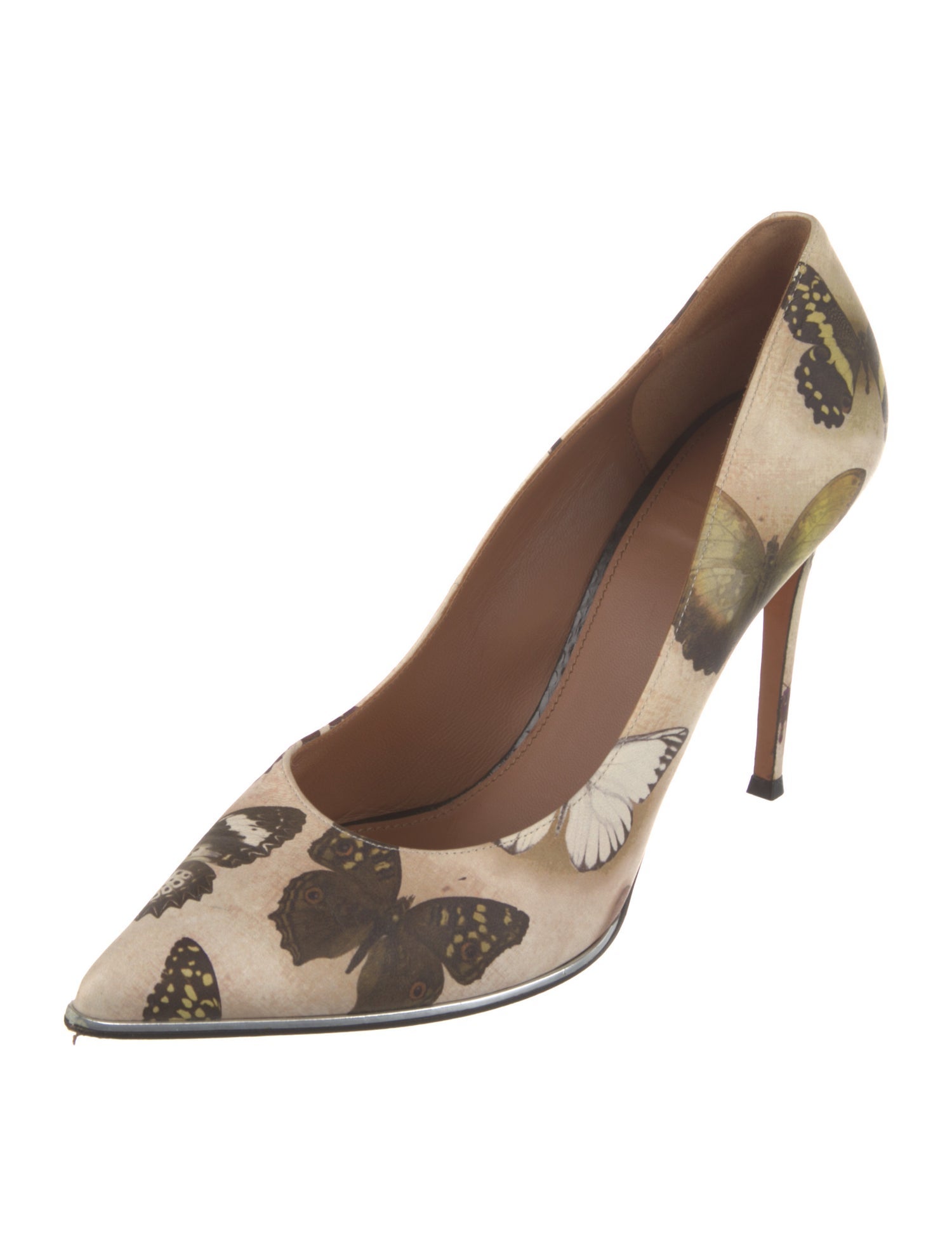 Givenchy Leather Printed Pumps