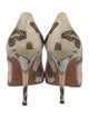 Givenchy Leather Printed Pumps