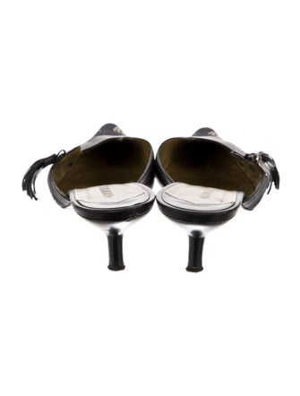 Givenchy Canvas Printed Mules