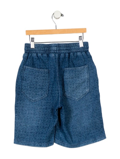 Givenchy Boys Logo Pattern Shorts