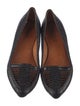 Givenchy Leather Animal Print Ballet Flats