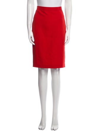 Givenchy Wool Knee-Length Skirt