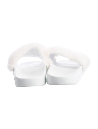 Givenchy Fur Slides