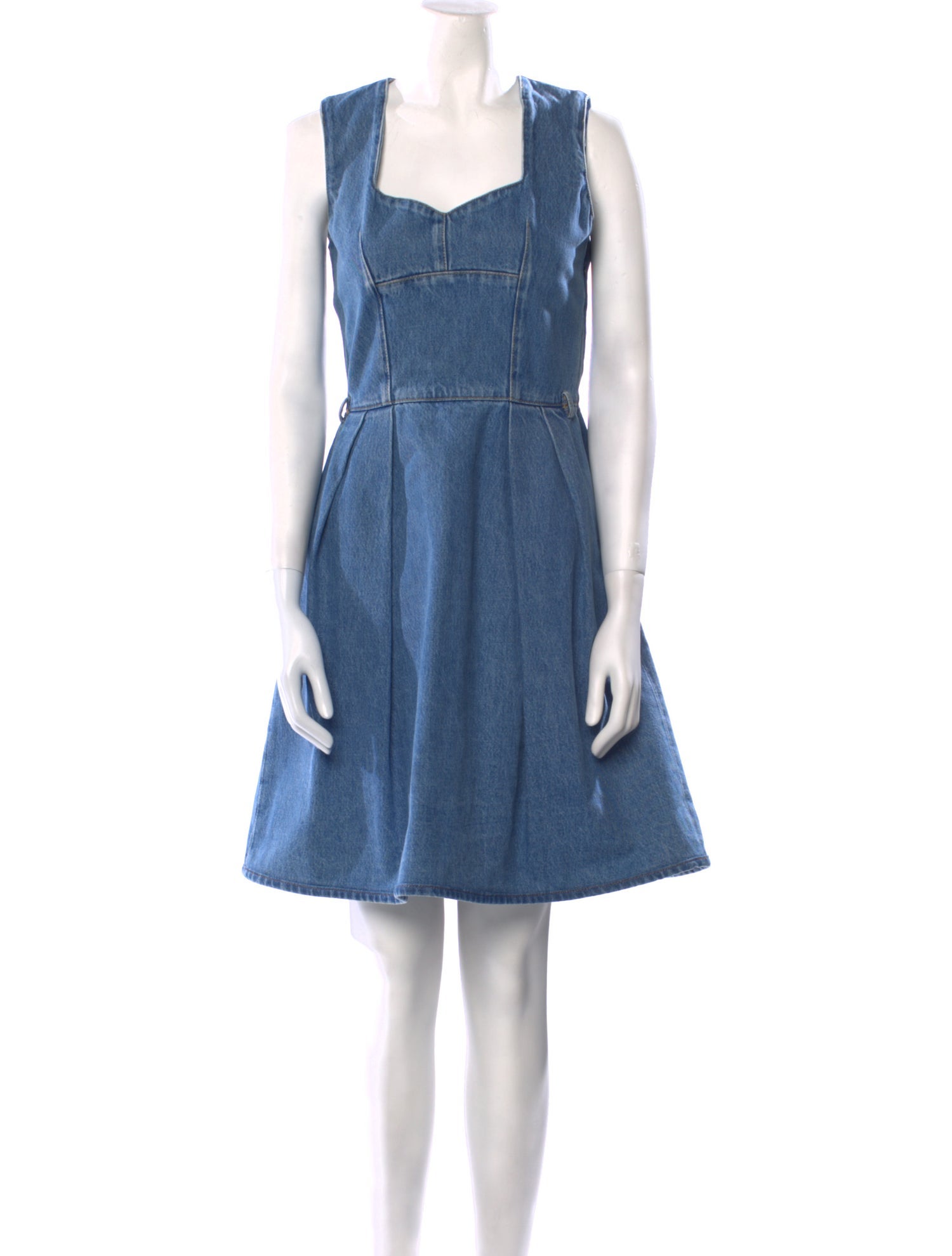 Givenchy Square Neckline Mini Dress