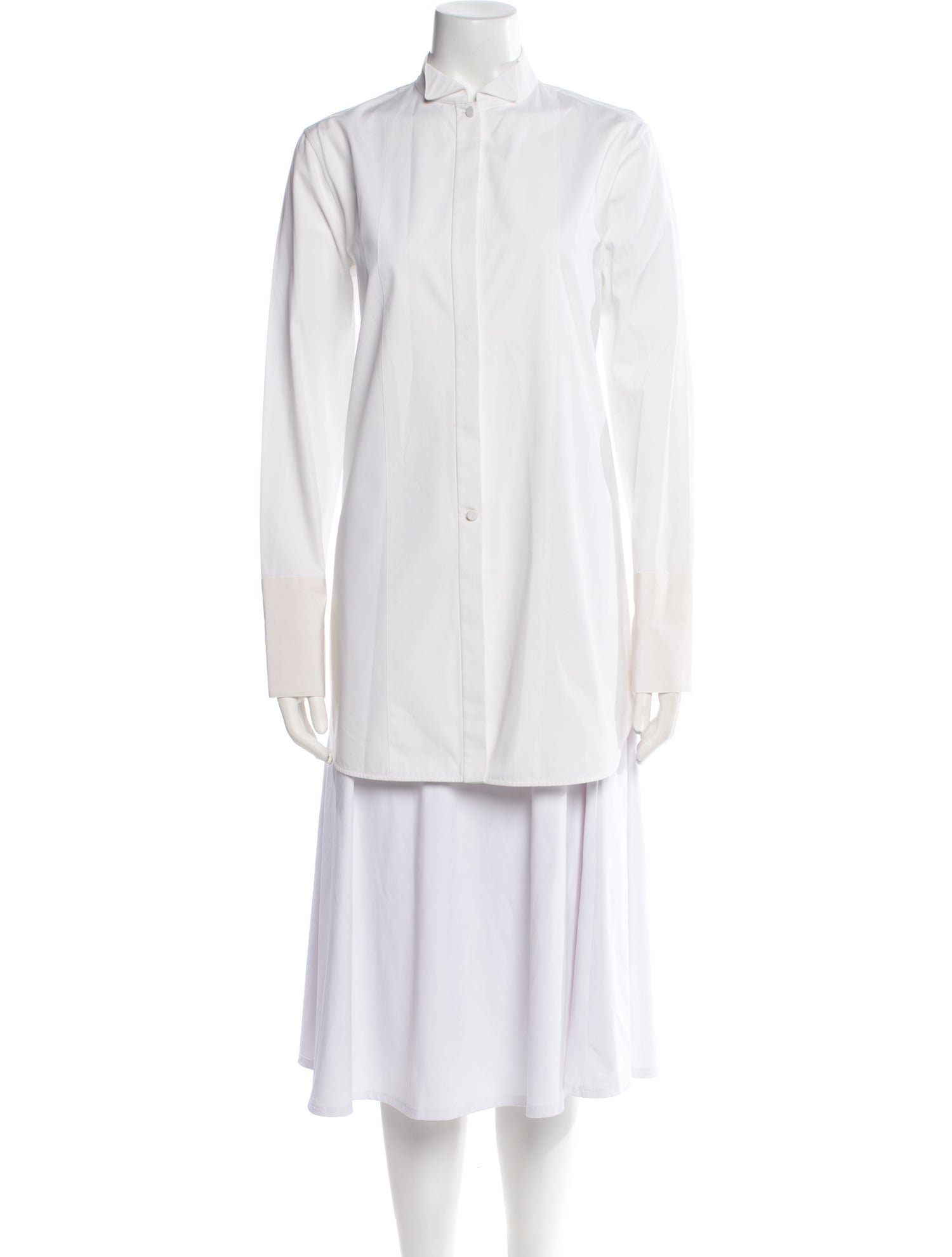 Givenchy Mock Neck Long Sleeve Tunic