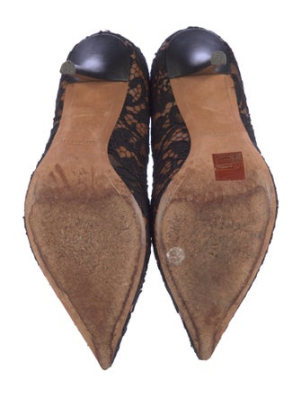 Givenchy Lace Lace Pattern Pumps