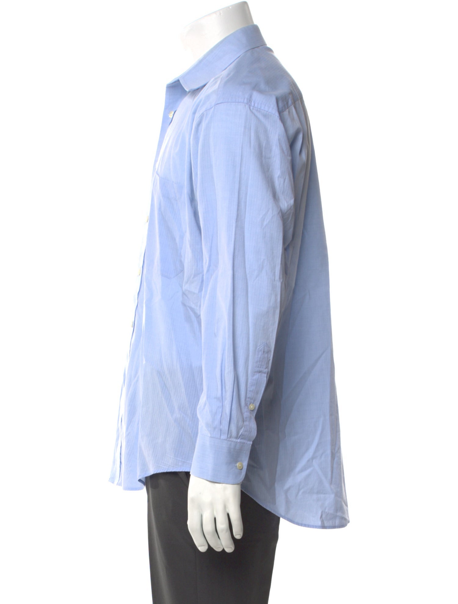 Givenchy Striped Long Sleeve Dress Shirt