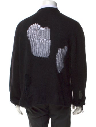 Givenchy Graphic Print V-Neck Cardigan