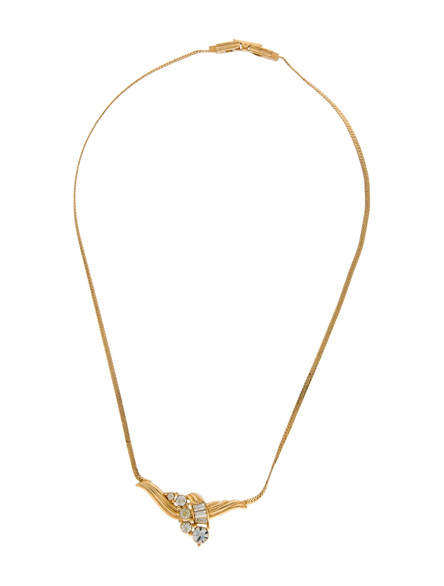 Givenchy Vintage Crystal Collar Necklace