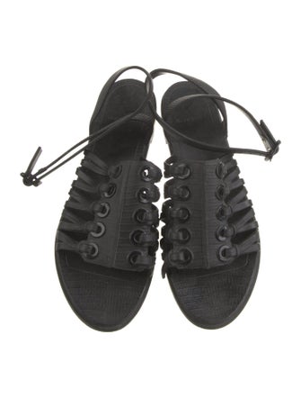 Givenchy Leather Gladiator Sandals