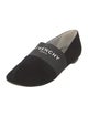Givenchy Velvet Colorblock Pattern Flats
