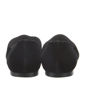 Givenchy Velvet Colorblock Pattern Flats