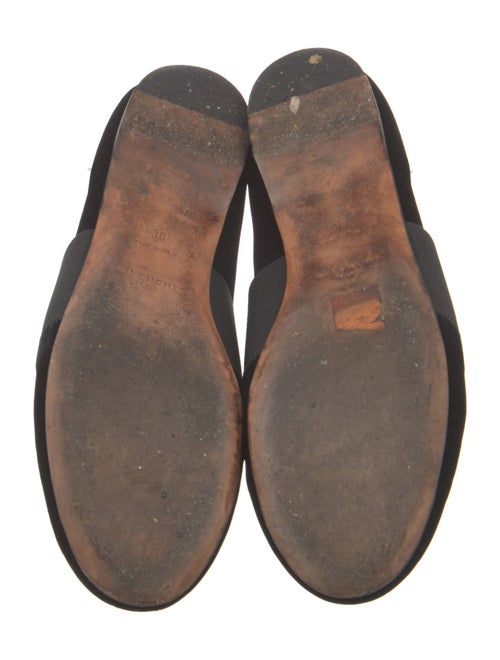 Givenchy Velvet Colorblock Pattern Flats