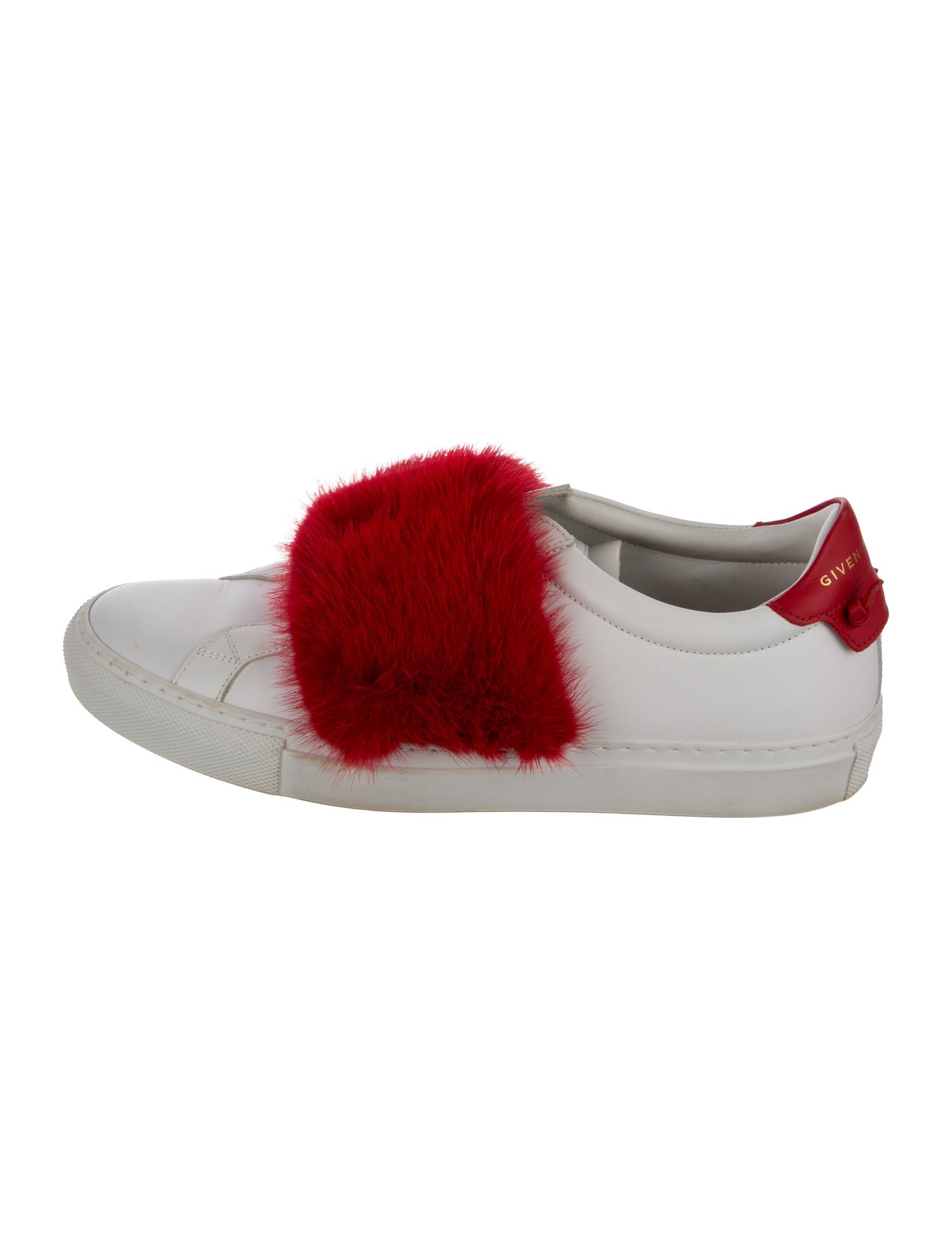 Givenchy Leather Colorblock Pattern Sneakers