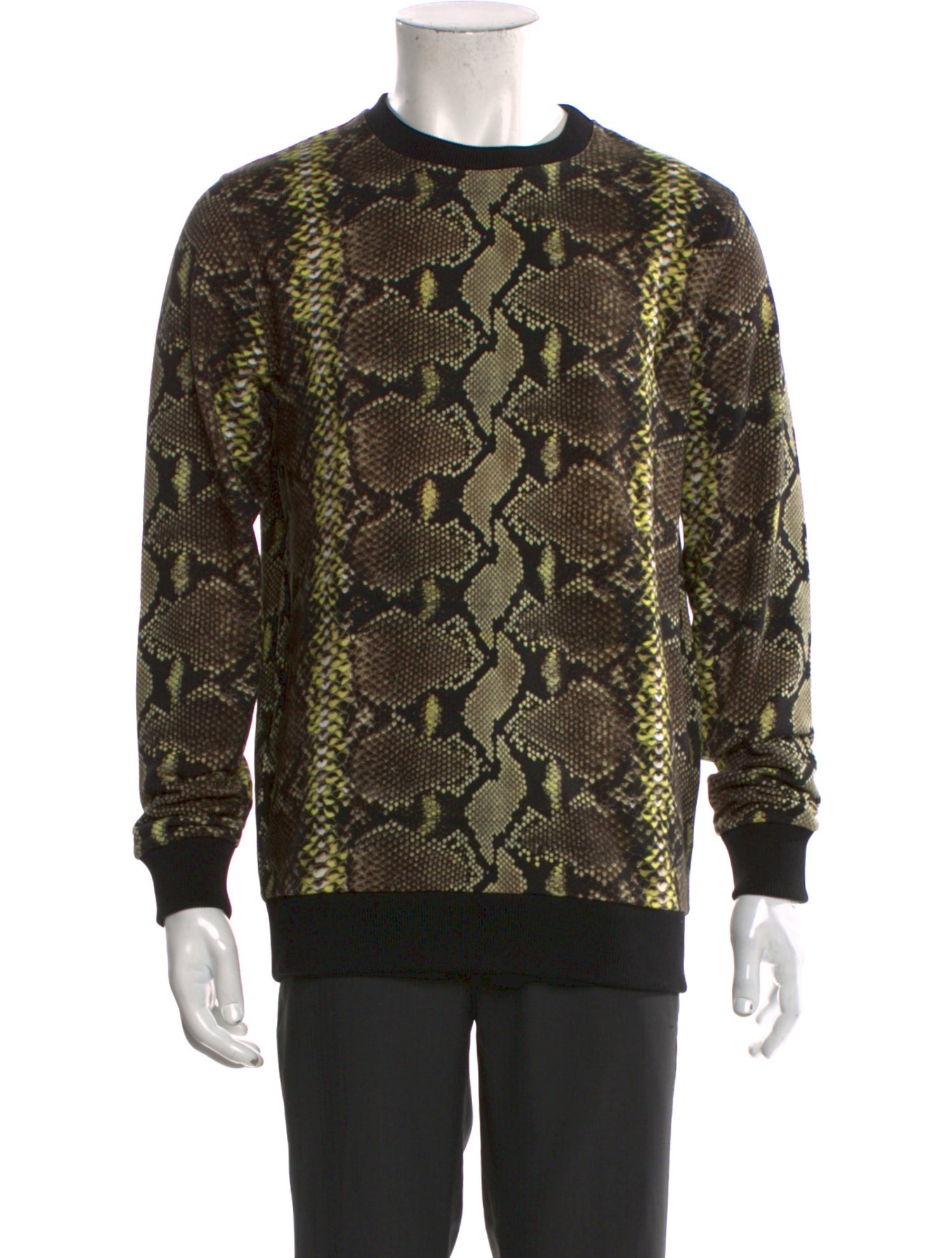 Givenchy Animal Print Crew Neck Pullover w/ Tags