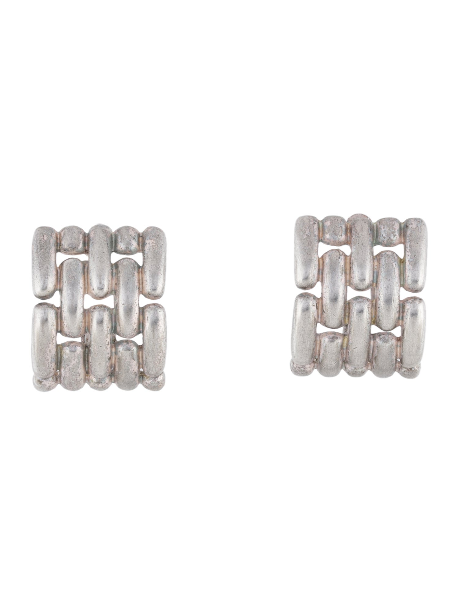 Givenchy Woven Clip-On Earrings