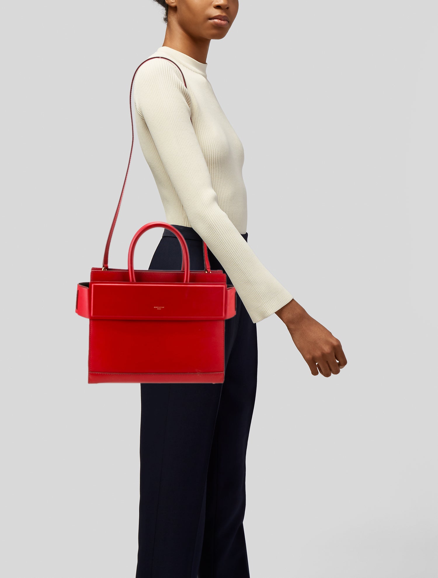 Givenchy Leather Top Handle Bag