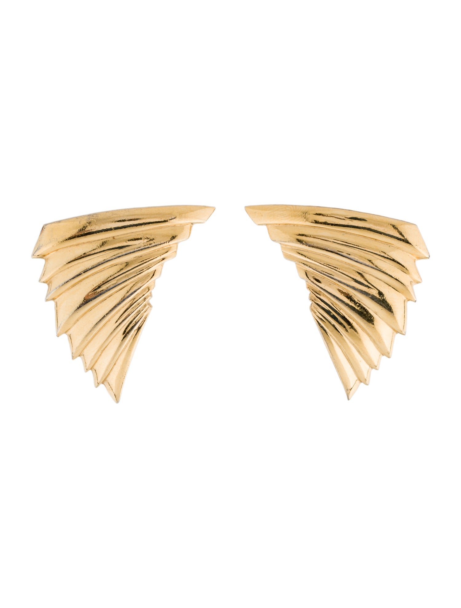 Givenchy Vintage Wing Clip-On Earrings