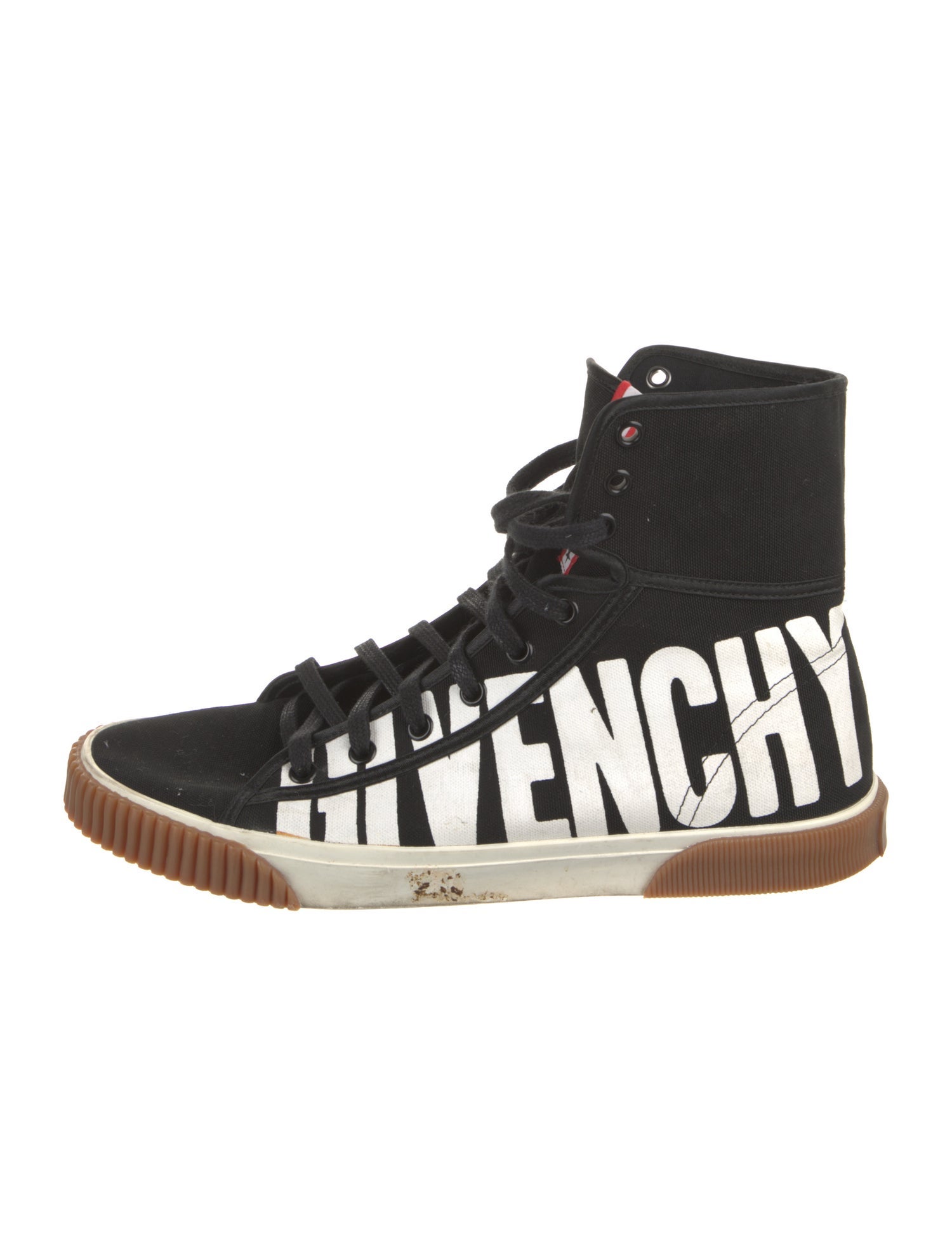 Givenchy Canvas Graphic Print Sneakers