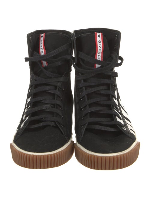 Givenchy Canvas Graphic Print Sneakers