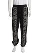 Givenchy Printed Embroidered Accent Lounge Bottoms