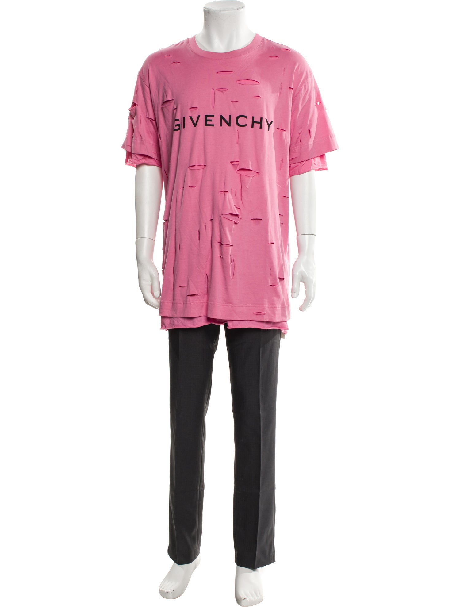 Givenchy Graphic Print Crew Neck T-Shirt