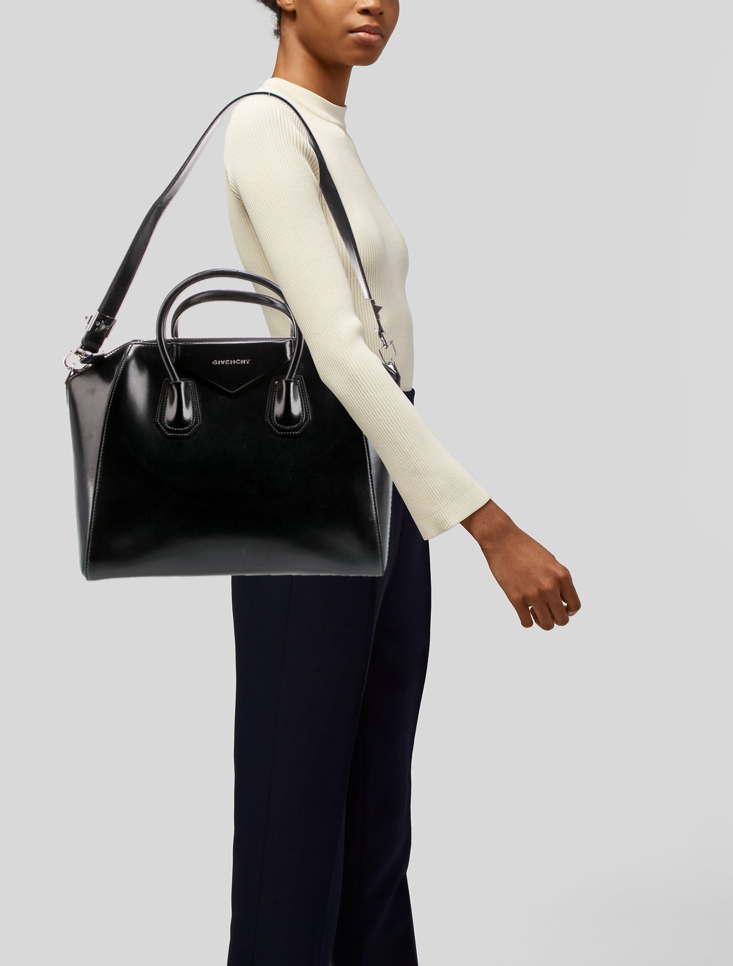 Givenchy Leather Top Handle Bag