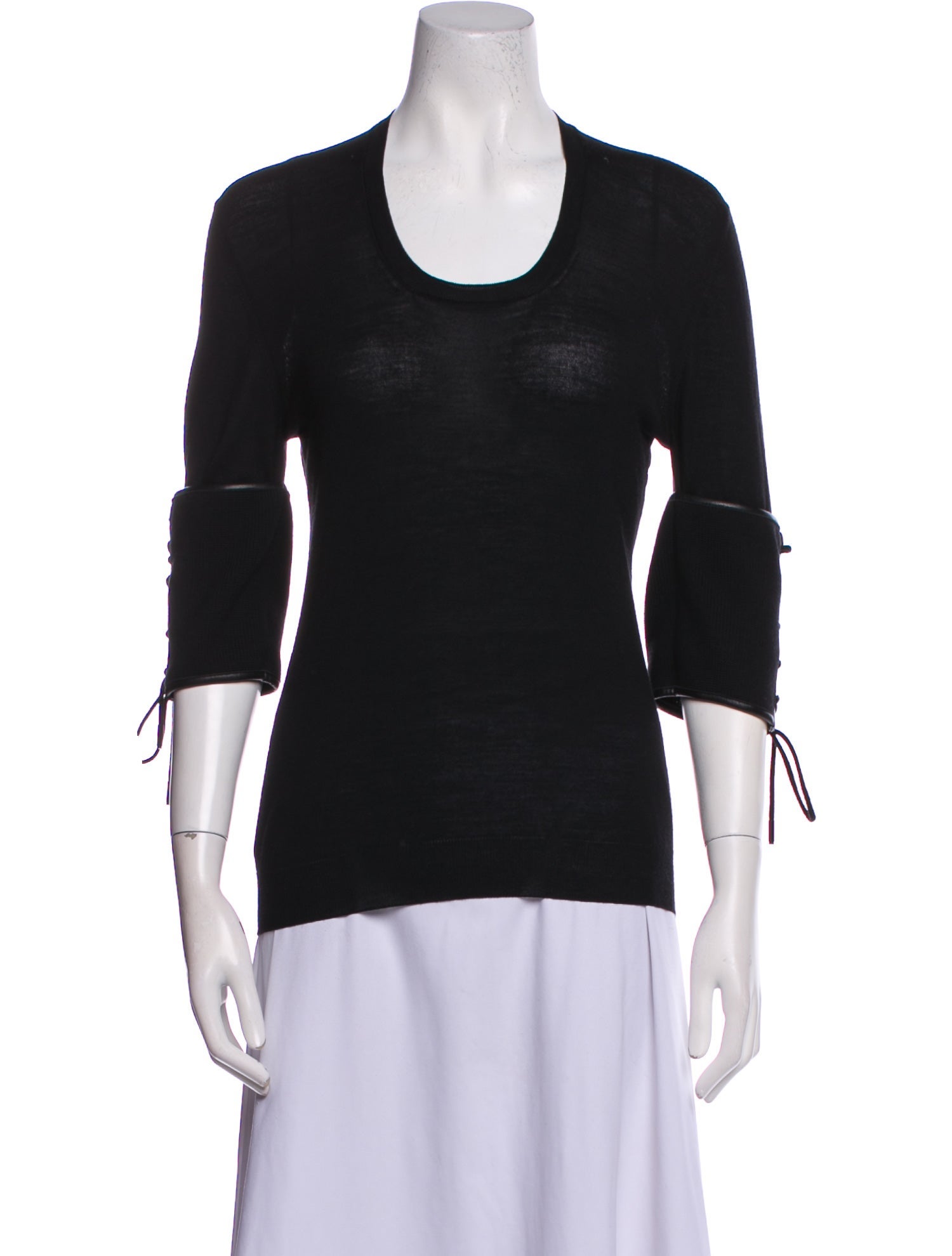 Givenchy Wool Scoop Neck Sweater w/ Tags