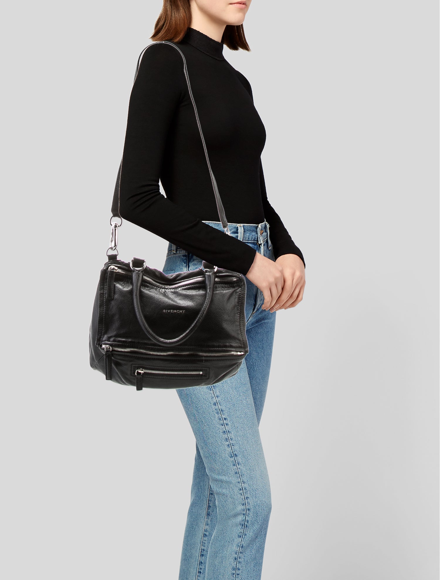 Givenchy Leather Top Handle Bag