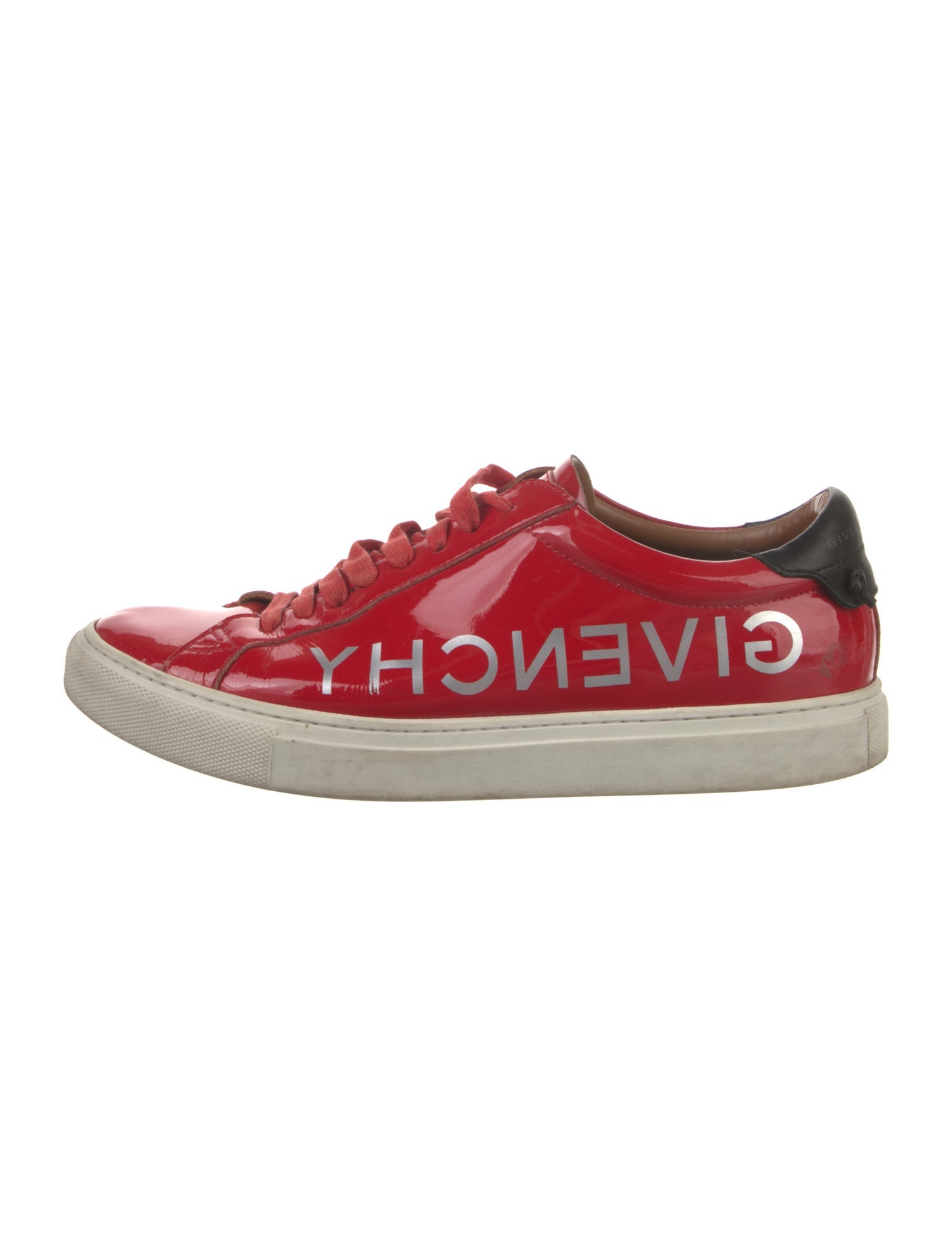 Givenchy Patent Leather Printed Sneakers