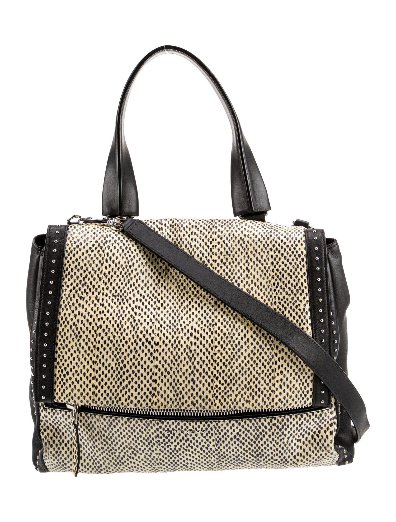 Givenchy Snakeskin Top Handle Bag