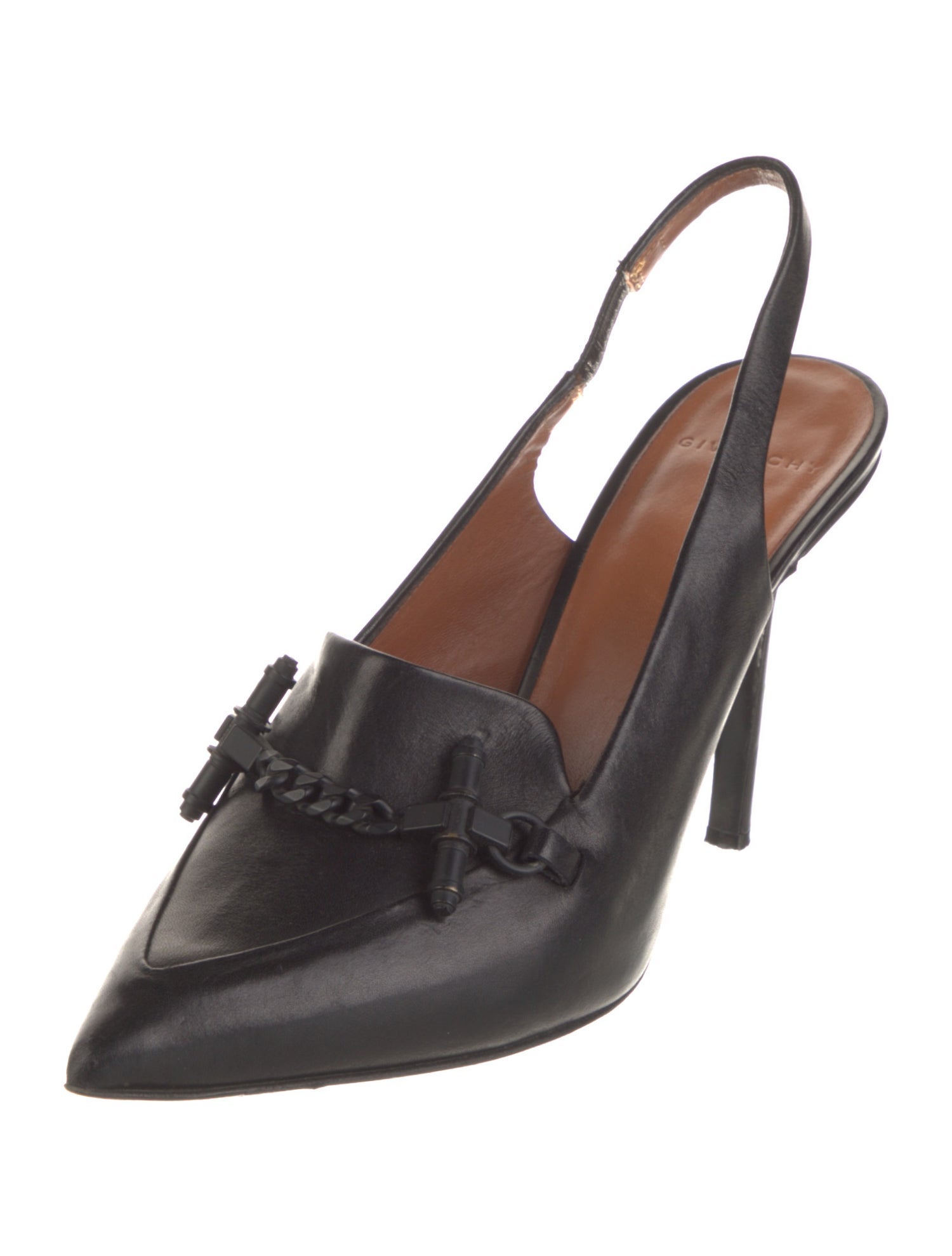 Givenchy Leather Slingback Pumps