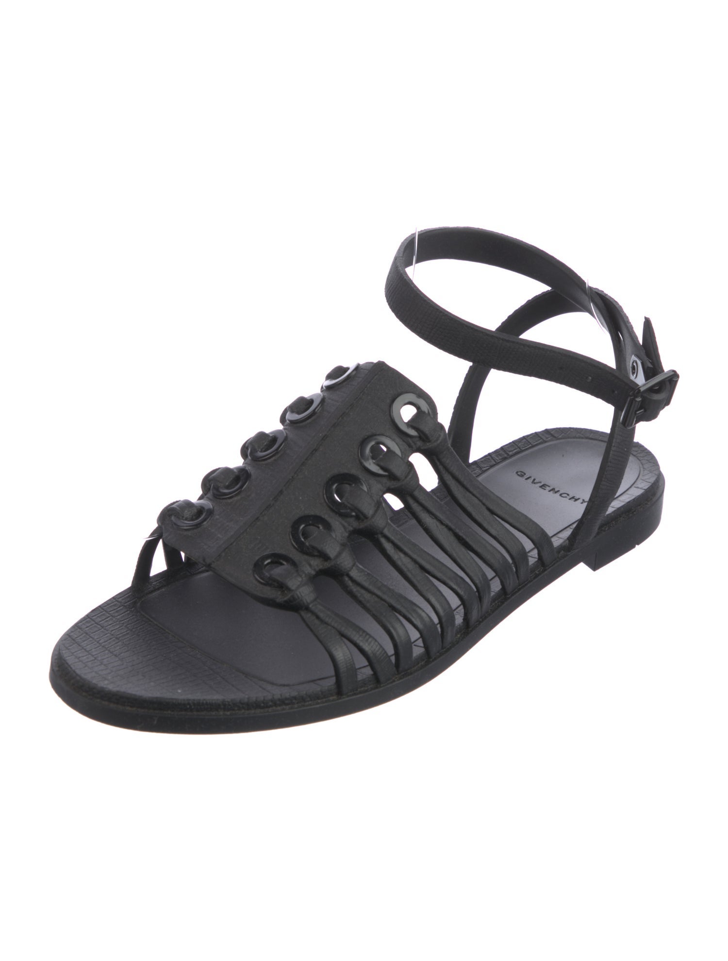 Givenchy Leather Gladiator Sandals