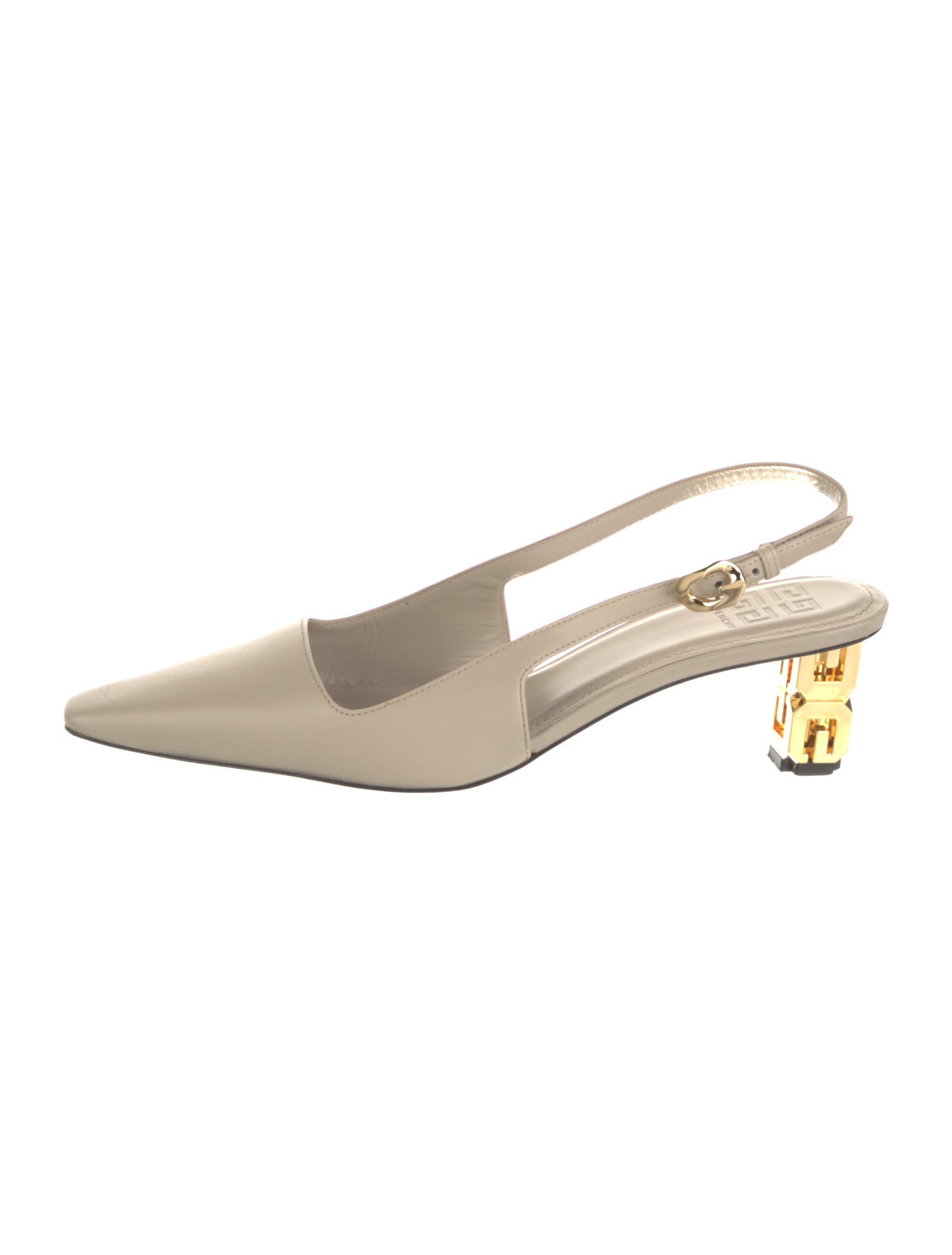 Givenchy Leather Slingback Pumps