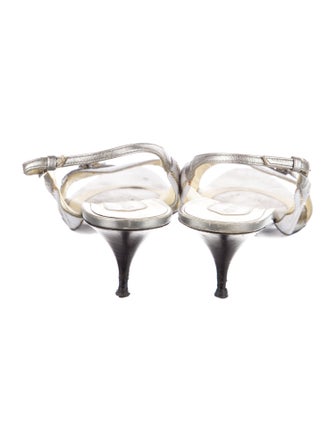 Givenchy Leather Slingback Sandals