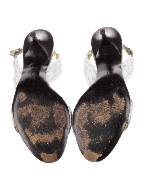 Givenchy Leather Slingback Sandals