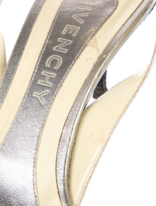 Givenchy Leather Slingback Sandals