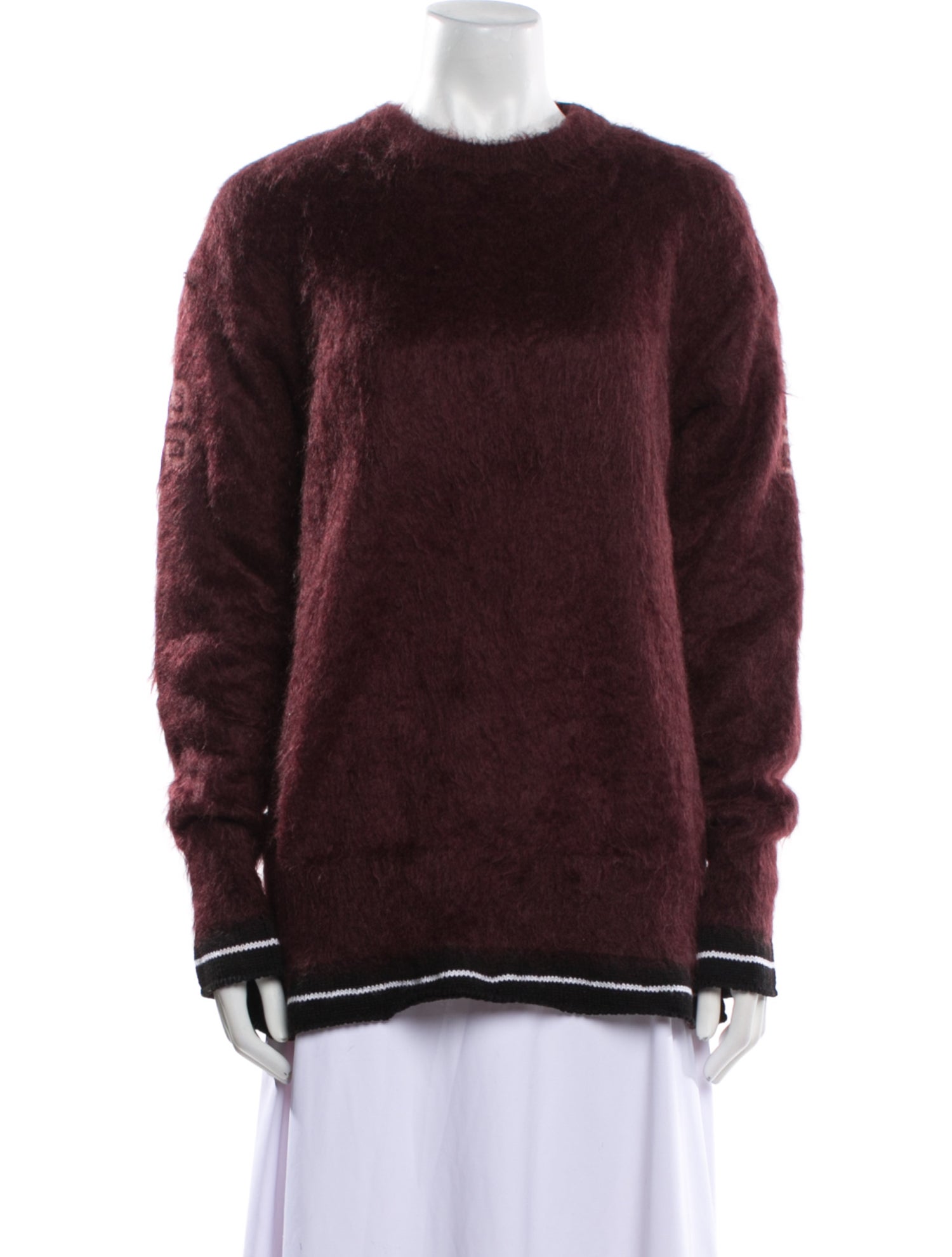 Givenchy Mohair Crew Neck Sweater