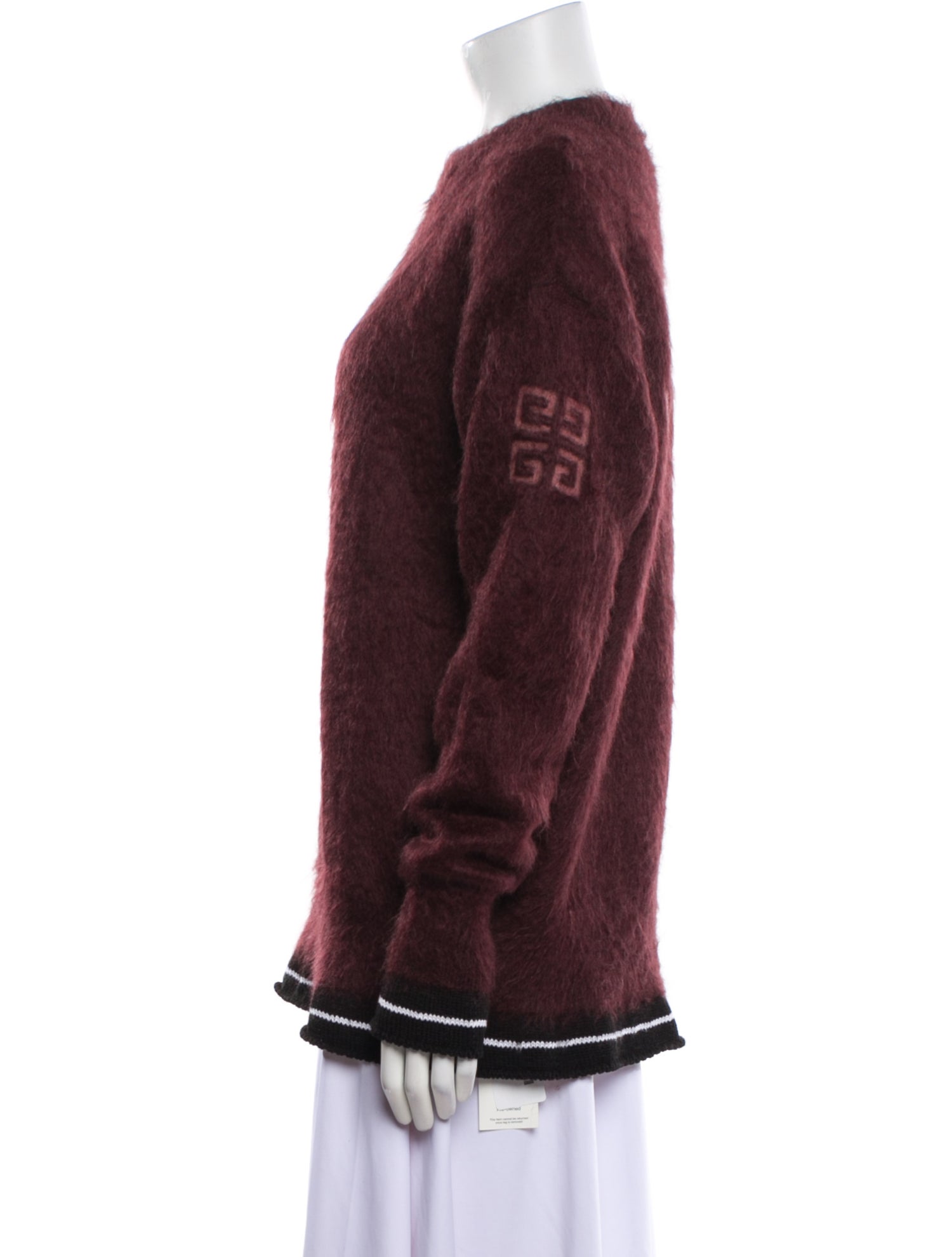 Givenchy Mohair Crew Neck Sweater