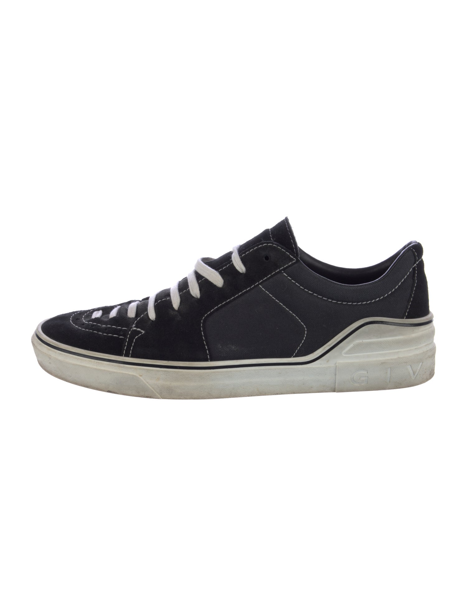 【関税&送料込】Givenchy Two-Tone Suede G4 Sneakers Givenchy G4 suede and leather low-top sneakers Givenchy