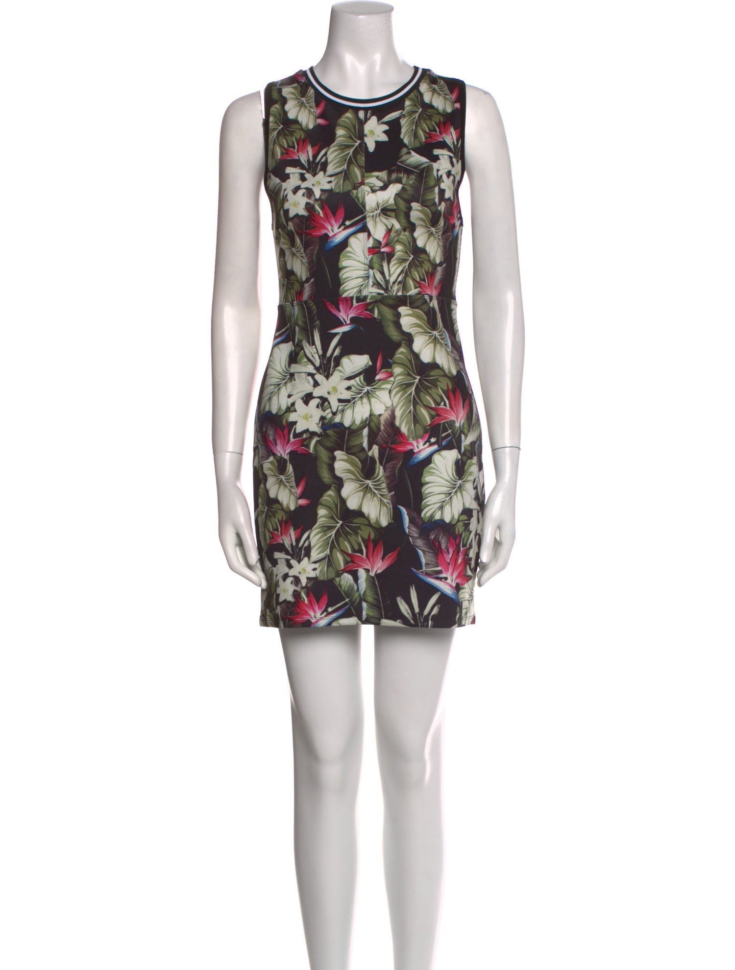 Givenchy Floral Print Mini Dress