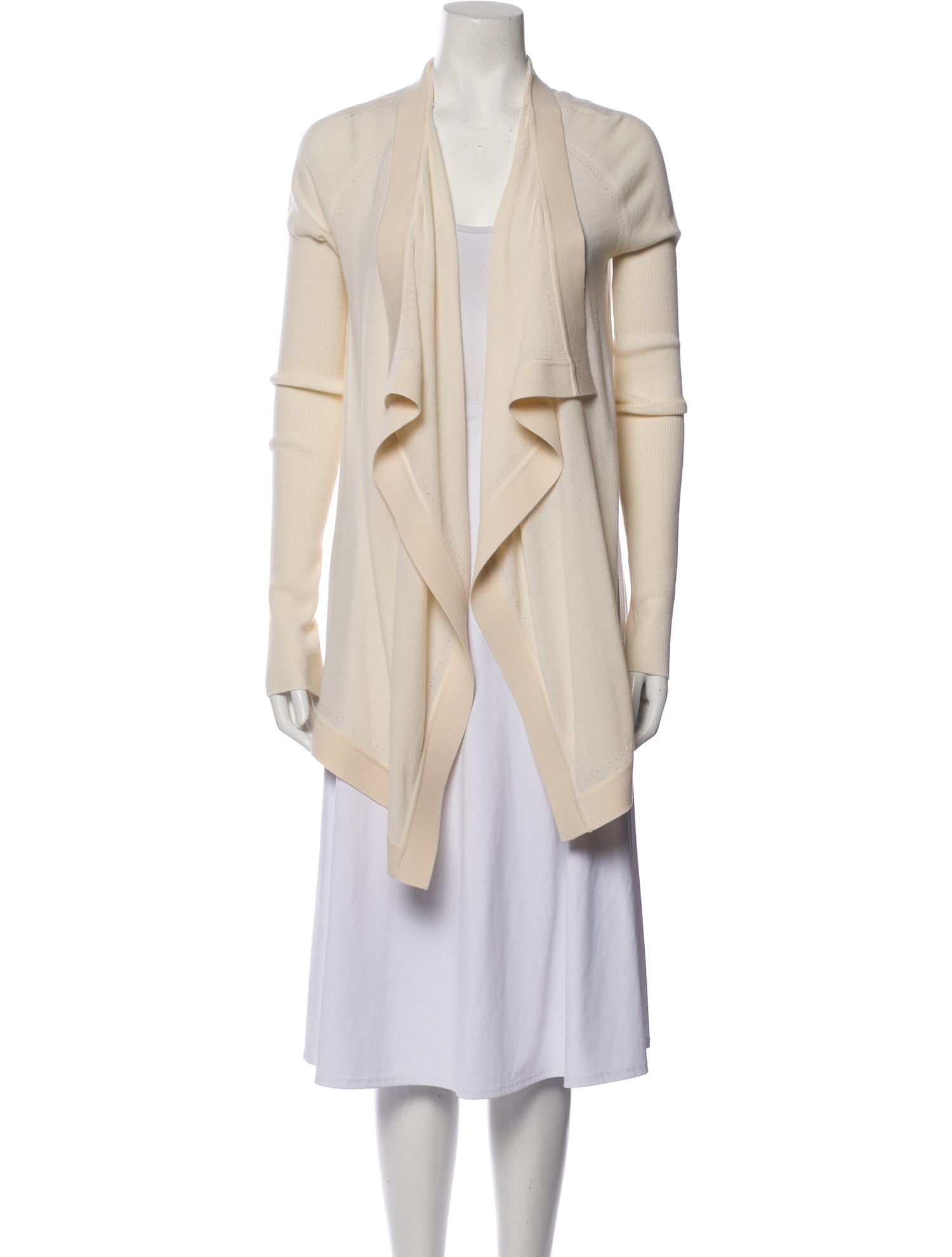 Givenchy Wool Open Front Sweater